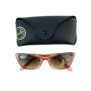 Ray-Ban RB2299 Lady Burbank Pink Cat Eye Sunglasses 52 20